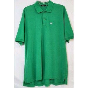 Sean John Men's Green Polo Shirt Short Sleeve Size Large